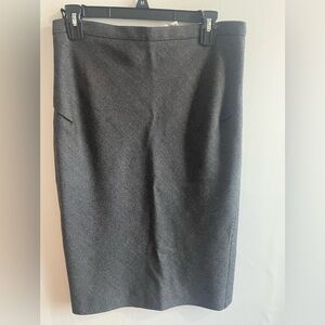 MaxMara Gray Knee-Length Pencil Skirt for Work